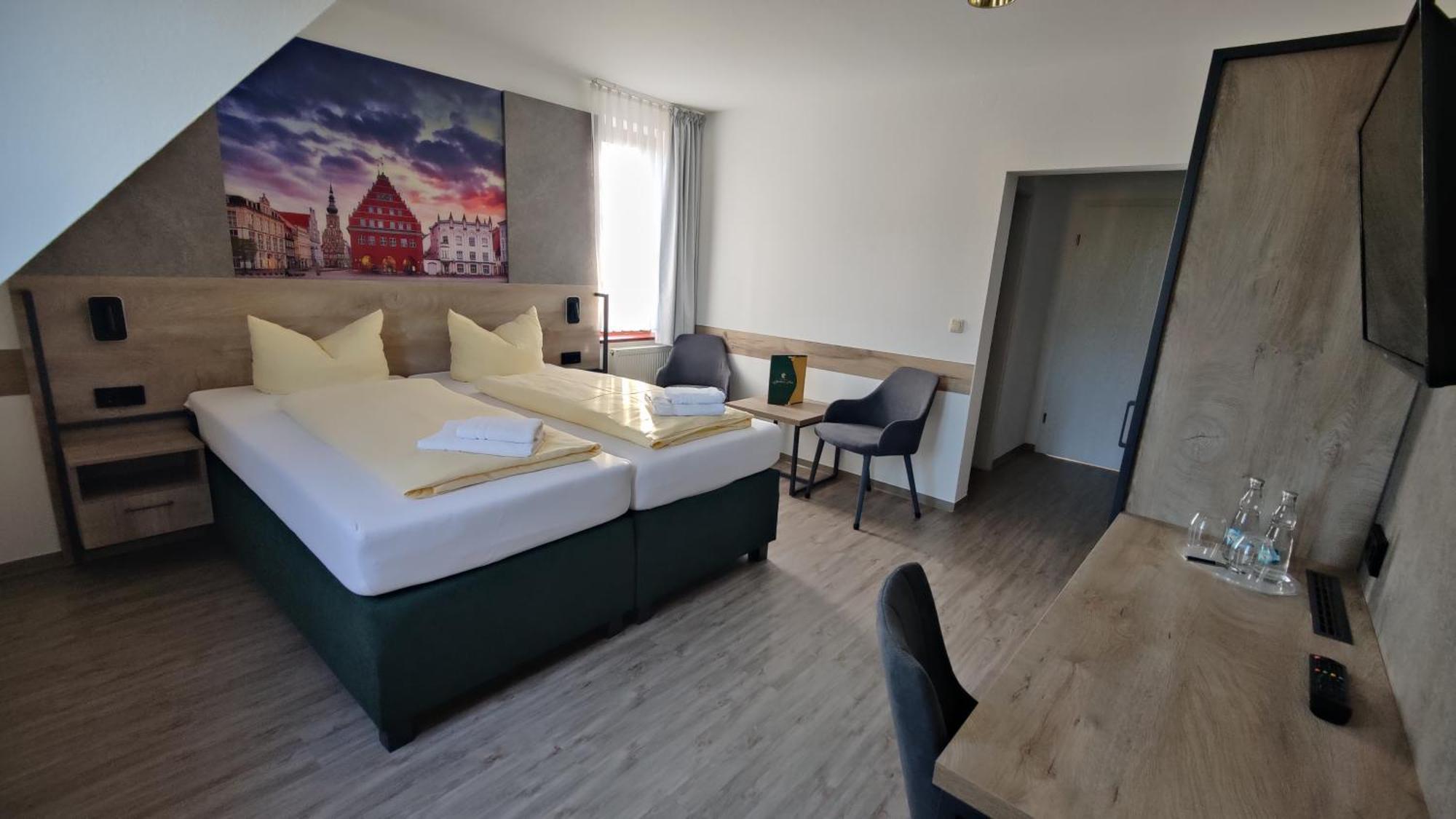 Hotel Stettiner Hof Greifswald Buitenkant foto