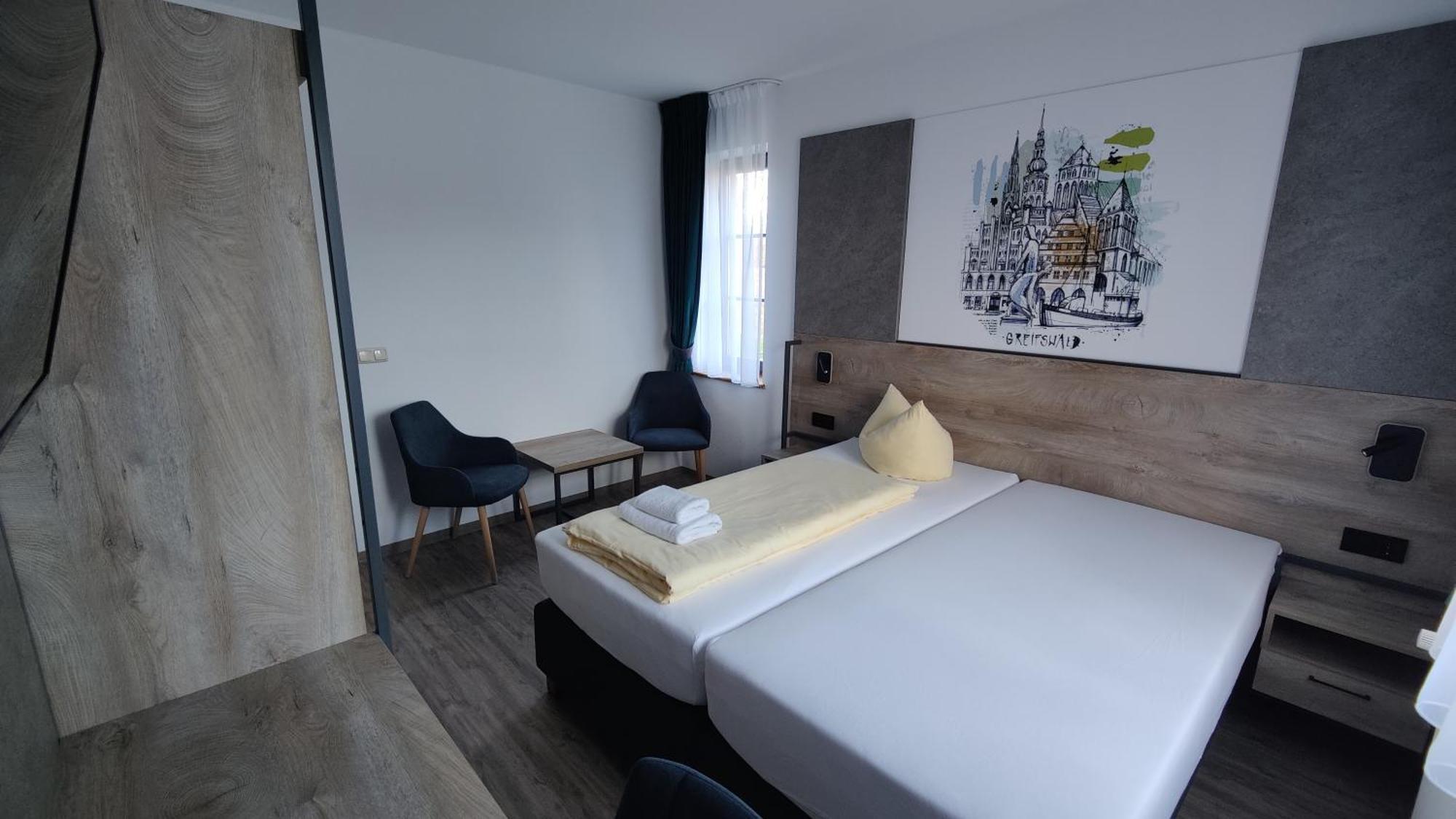 Hotel Stettiner Hof Greifswald Buitenkant foto
